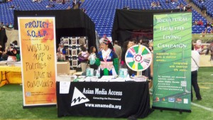 AMA Staff at the 2012 Hmong New Year in Minneapolis, MN