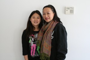 Nou Yang and her daughter Brooke at the Celebrations of Change Workshop